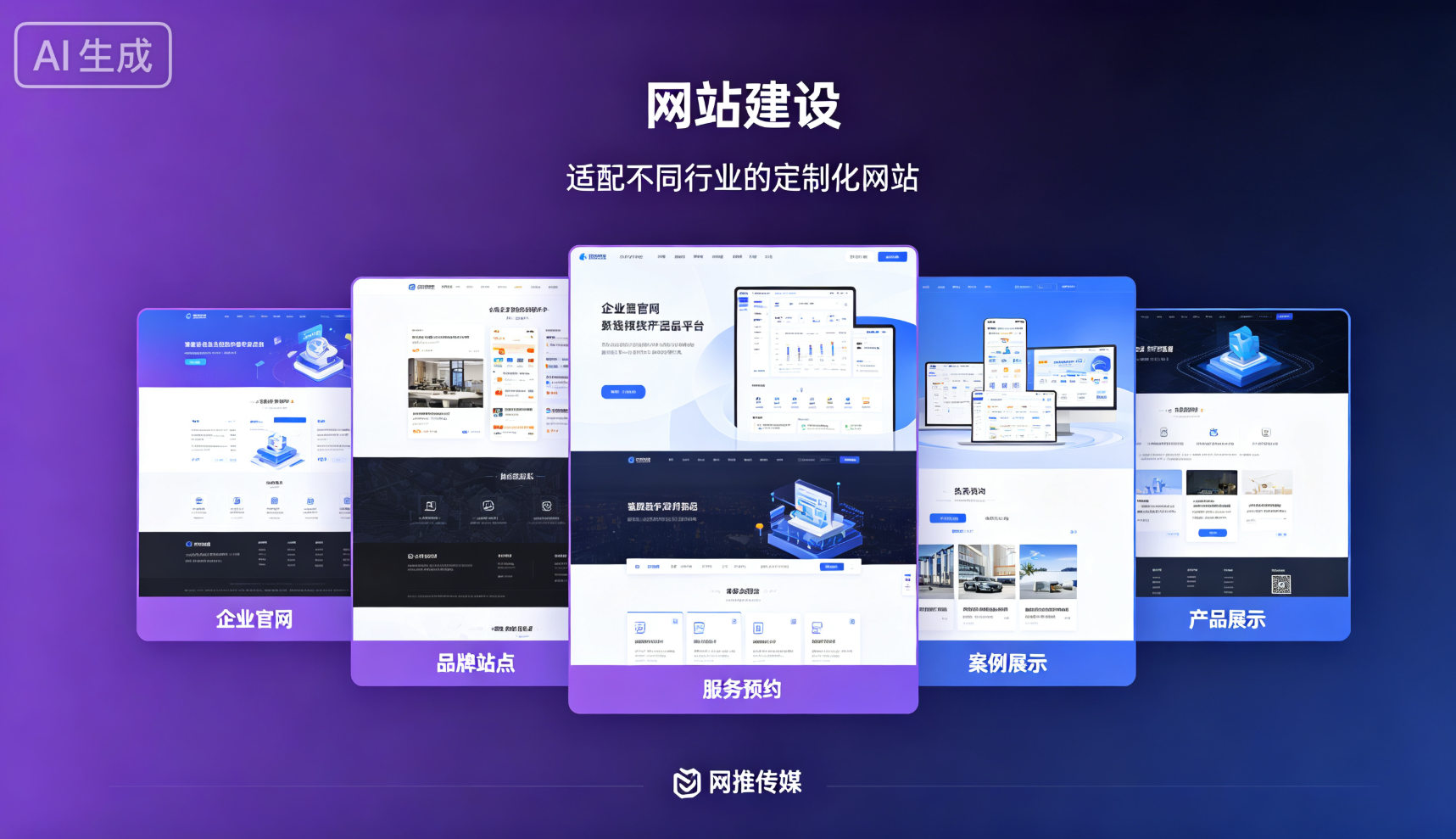 网站建设案例展示